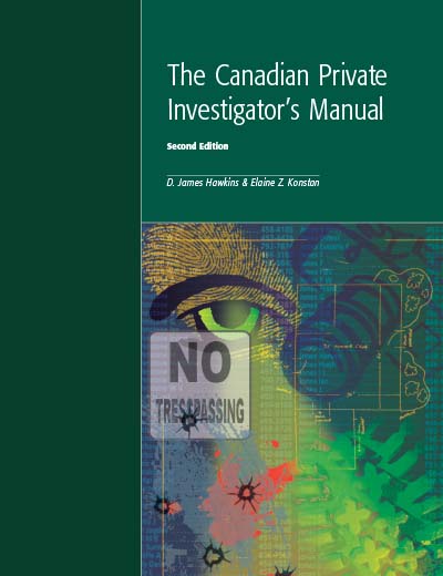 Canadian Private Investigator's Manual, 2nd Edition