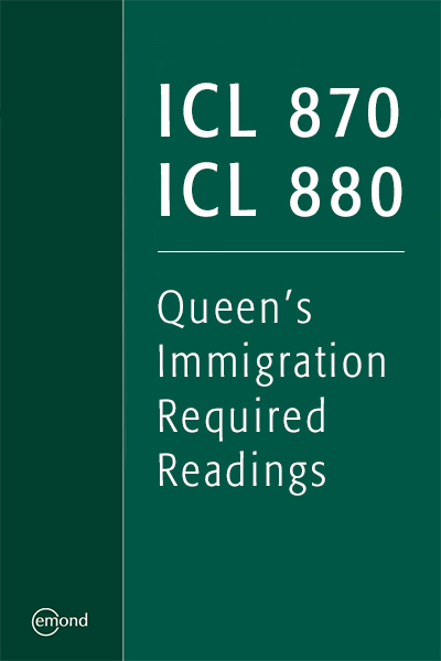 ICL 870 & ICL 880 – Queen's Immigration Required Readings - Final Sale