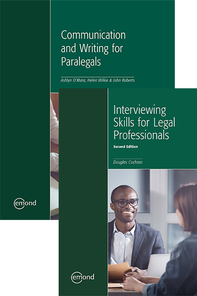 Interviewing Skills for Legal Professionals & Communication & Writing for Paralegals Bundle (Durham)