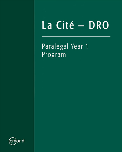 La Cite Paralegal Year 1 Bundle Emond Reader ebook (1 Year Rental)
