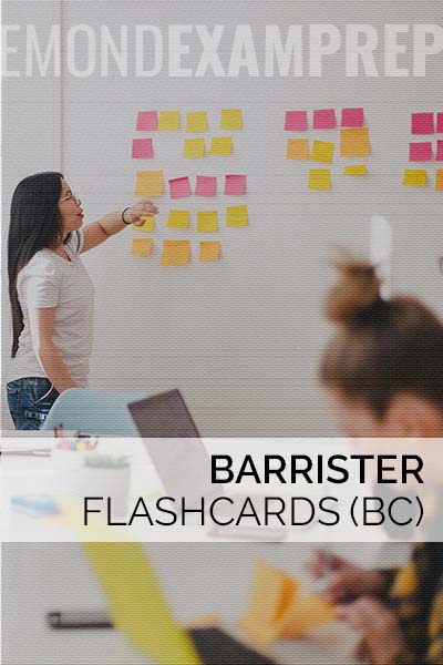 Barrister Flashcards (BC)