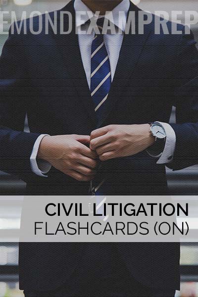 Civil Litigation Flashcards