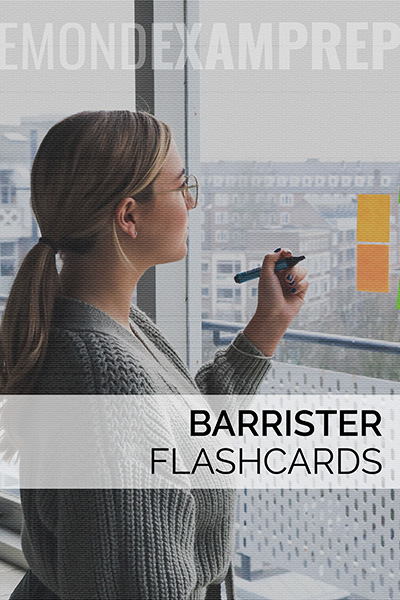 Barrister Flashcards